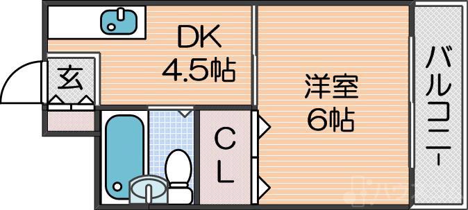 ラパンジール大国Ⅲの間取り