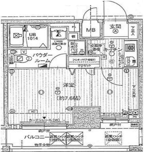 エスリード北浜の間取り