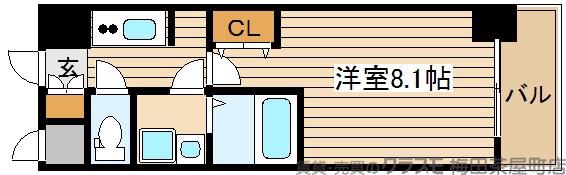 レオンコンフォート本町東の間取り