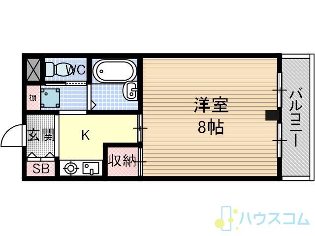 グランディール茨木の間取り