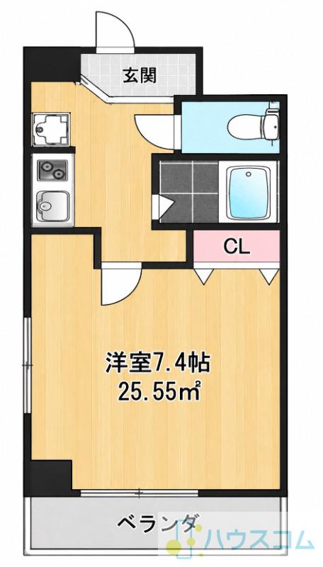 クオーレ茨木元町の間取り