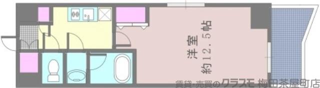 ラ・フィーネ江坂の間取り