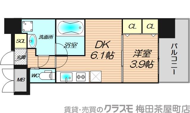 プレジオ十三の間取り