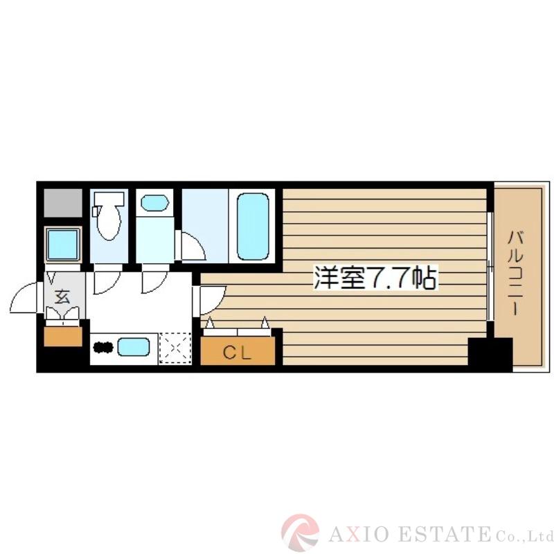 S-RESIDENCE福島Luxeの間取り