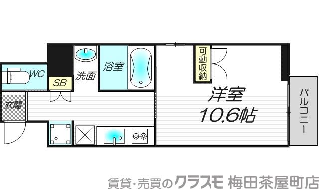 SSK North Osakaの間取り