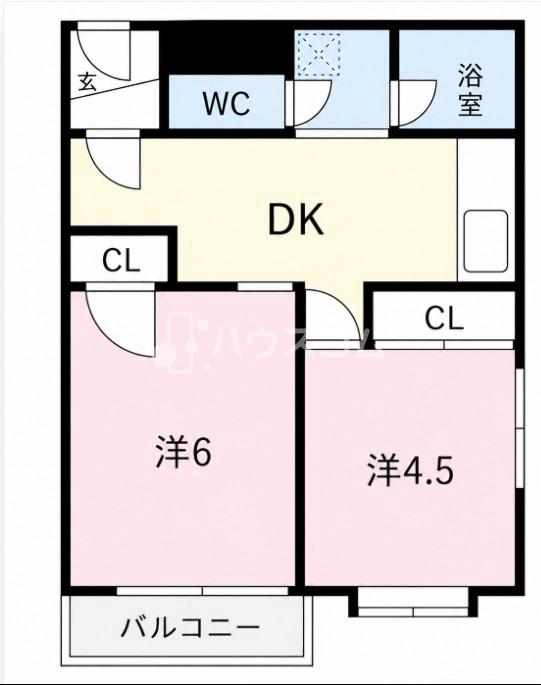 ウエストプラザの間取り