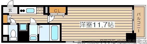 ミモサ中津の間取り