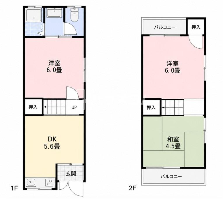 黒原新町1-10の間取り