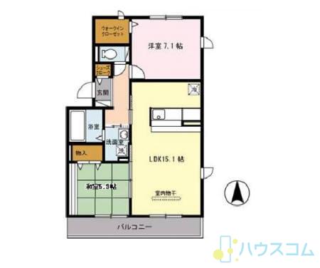 ウッドブリッジの間取り