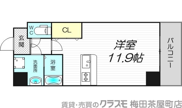 豊津町の完工年月（2006年11月）築の賃貸マンションの間取り