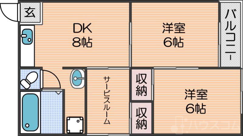 沢ノ町駅前ビルマンションの間取り