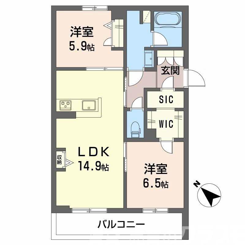 2/14 間取