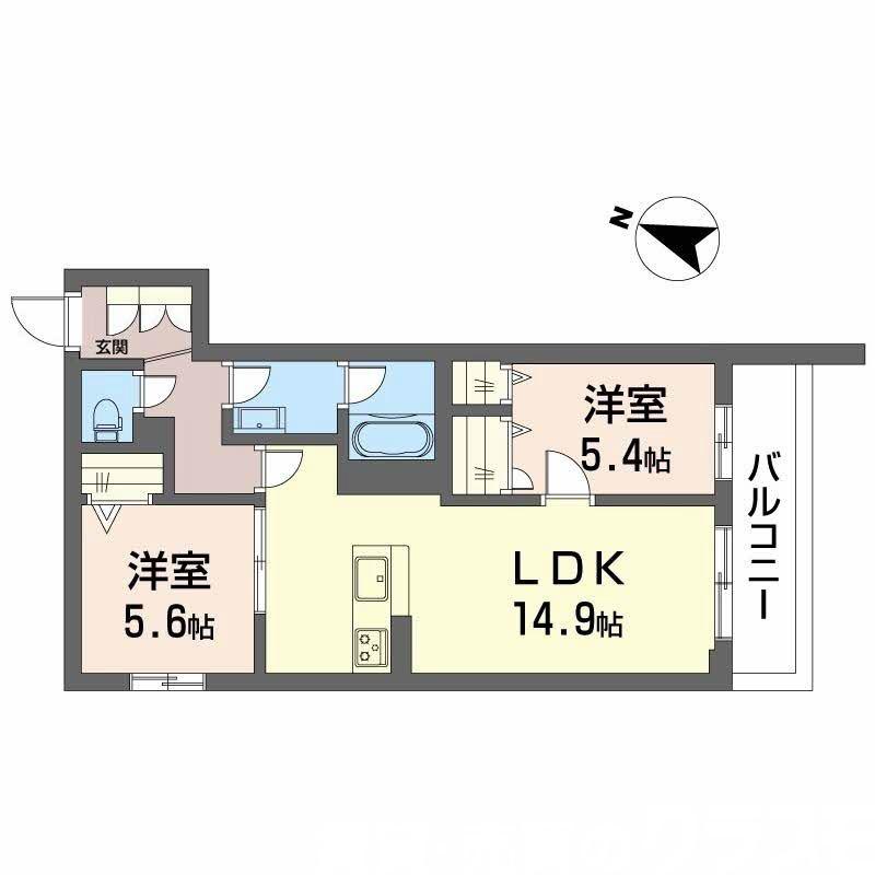 2/14 間取
