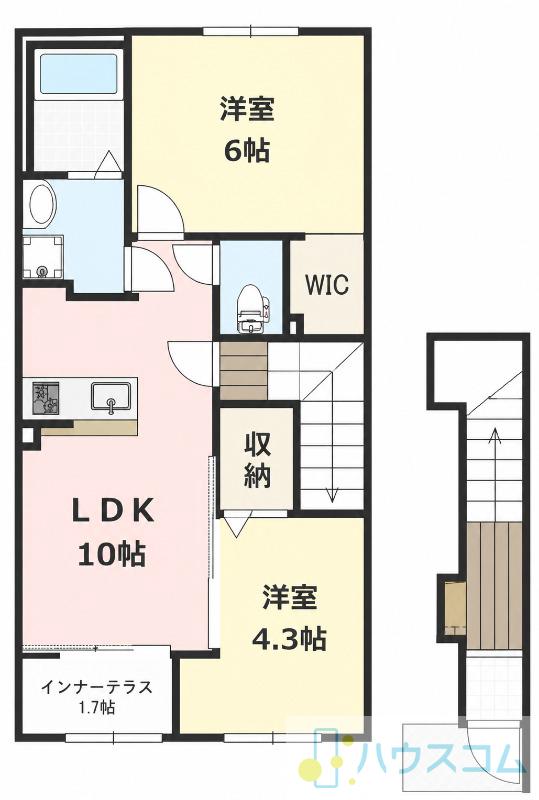 モンテ・アパの間取り