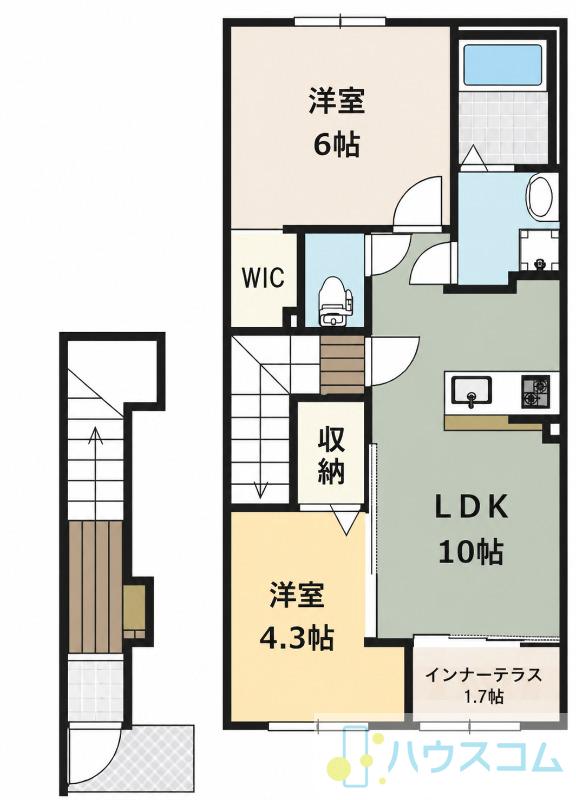 モンテ・アパの間取り