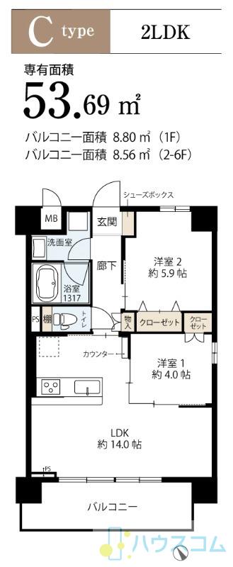 AI　RITORNOの間取り