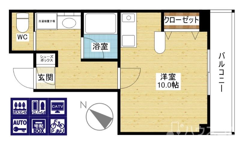 メゾン三和ドライの間取り