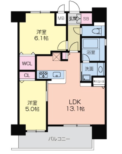 2/30 間取