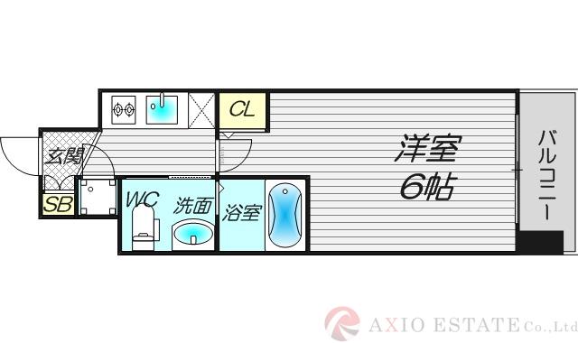 エスリード新梅田ノースポイントの間取り
