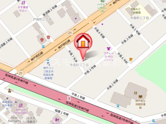 3/4 地図