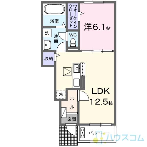 ジェイ　プラサーダの間取り