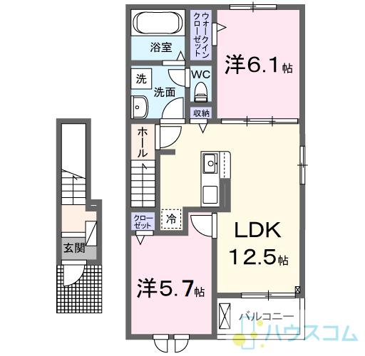 ジェイ　プラサーダの間取り