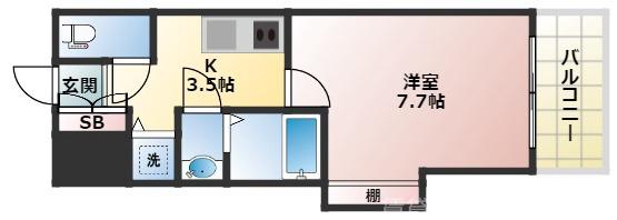 ヴェリテ三国の間取り