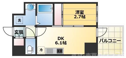 西宮原の完工年月（2025年3月）築の賃貸マンションの間取り