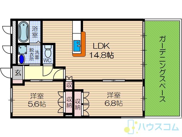 ラディアントの間取り