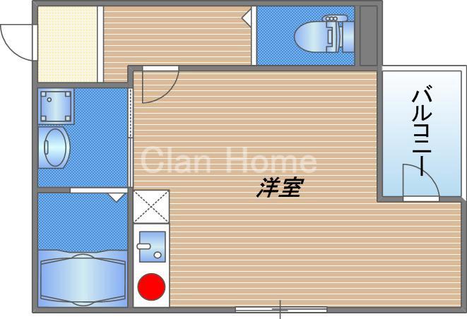 K＆A鴫野西の間取り