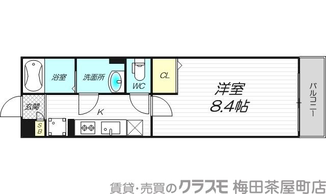 ラパンジール加島の間取り