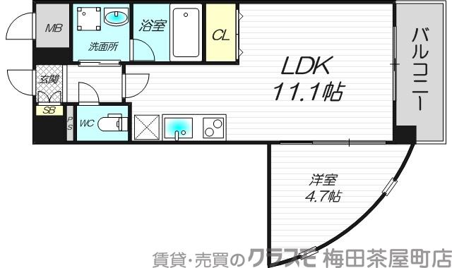 エル・セレーノ東三国の間取り