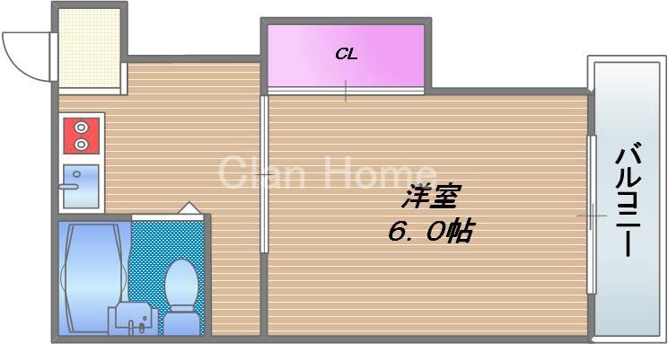 プレアール深江橋Ⅱの間取り