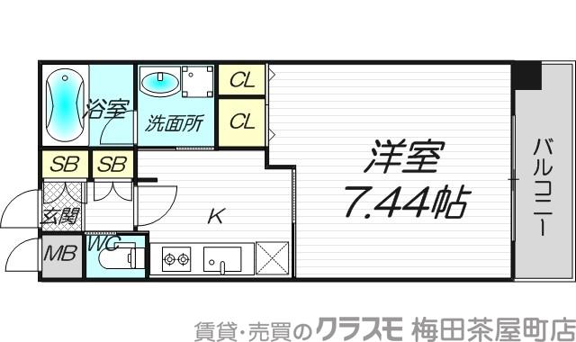 宮原の完工年月（2008年2月）築の賃貸マンションの間取り