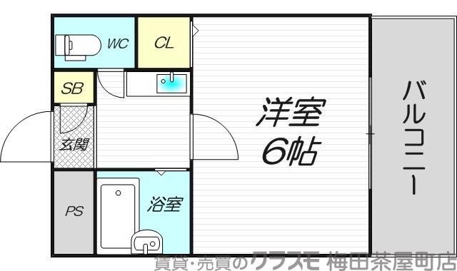 エクセレント上新　ラルクの間取り