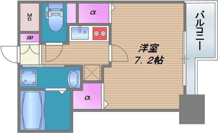セイワパレス玉造上町台の間取り