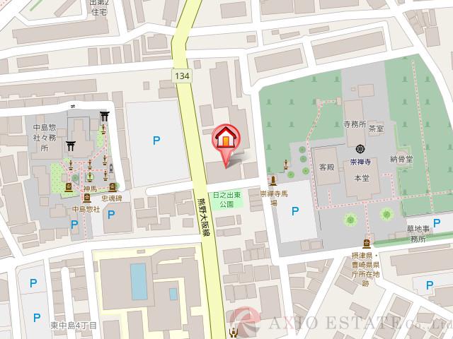 3/4 地図