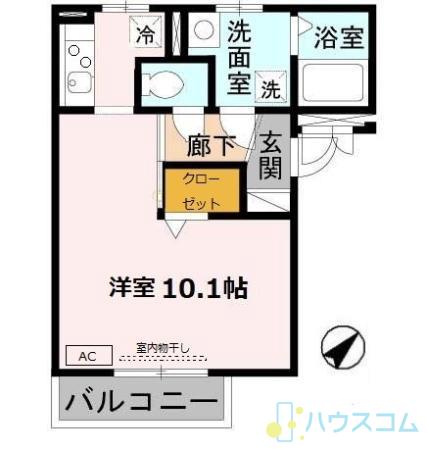 スタティオ正雀の間取り