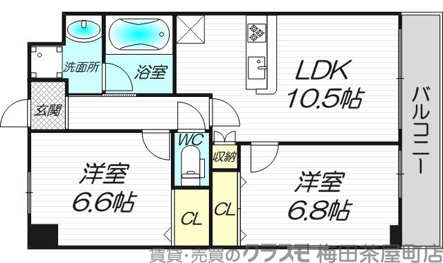 クアンツの間取り