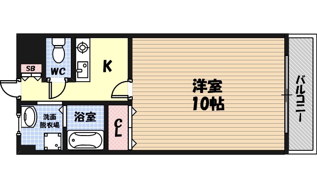Ｍ’ＰＬＡＺＡ城東六番館の間取り