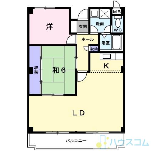 エスポワール茨木の間取り