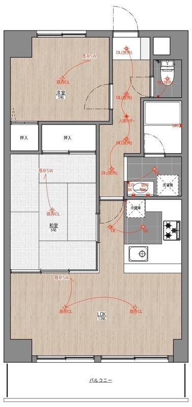 PRIVE JOTO-CHUOの間取り