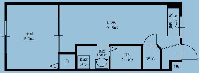 M’プラザ城東弐番館の間取り