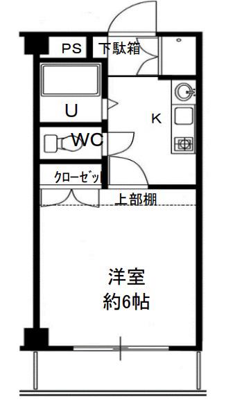 M’プラザ城東六番館の間取り