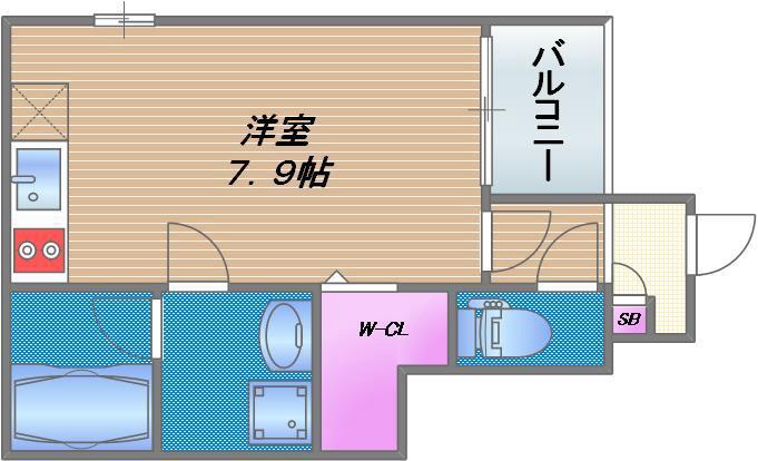 キャトルレーヴの間取り