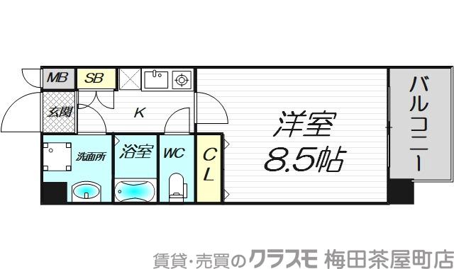 アストレアの間取り