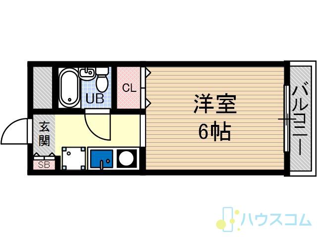 イーストヴィレッジ茨木の間取り