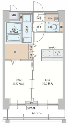 郷之町の完工年月（2026年12月）築の賃貸マンションの間取り