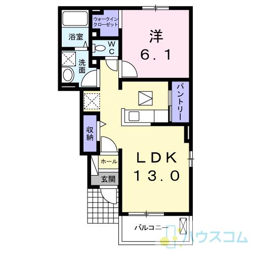 エイト史竹の間取り