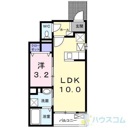 センターロード．ヒムロの間取り